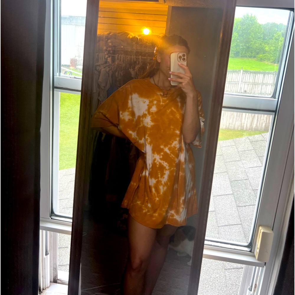 Tie Dye t-shirt dress